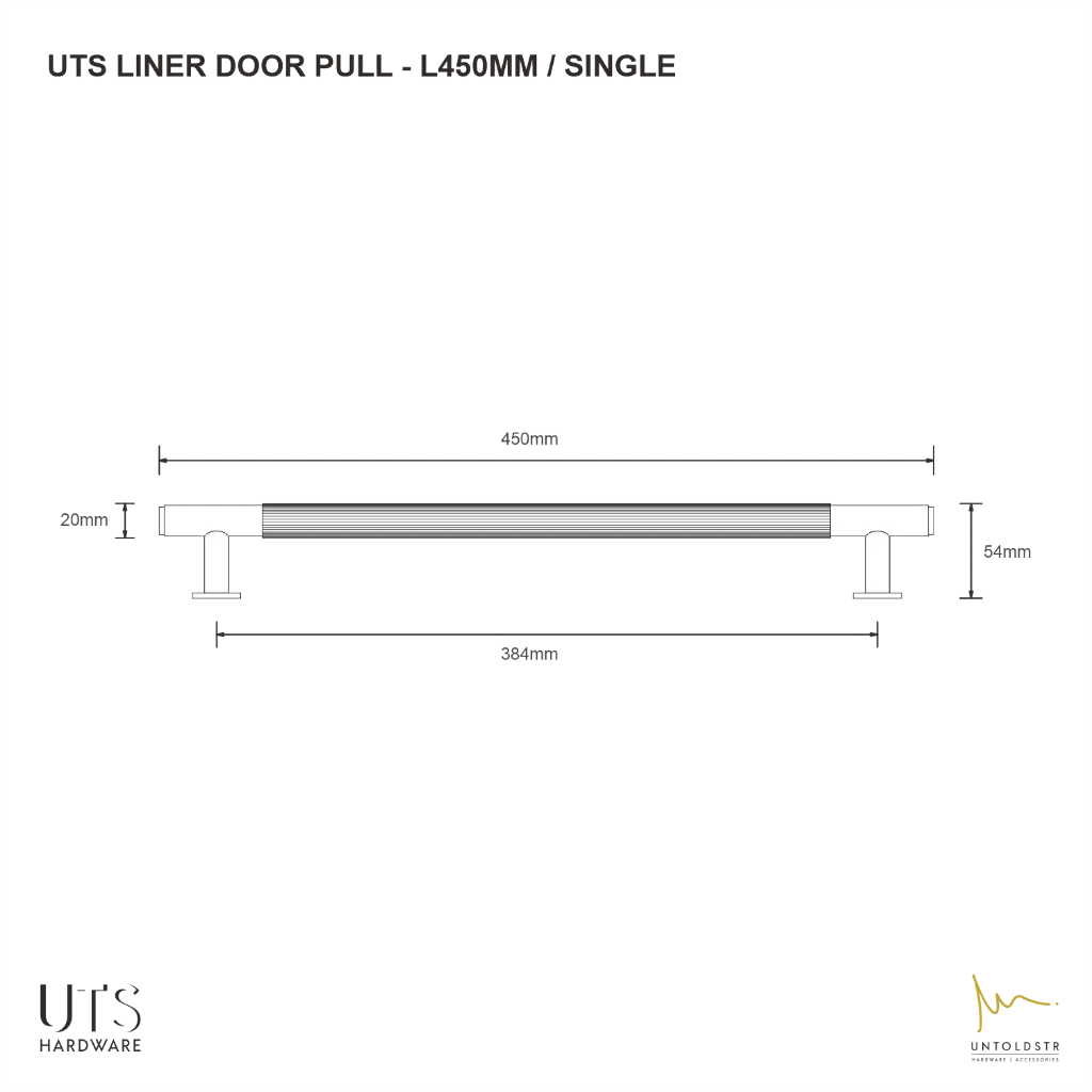 UTS LINER DOOR PULL L450MM.webp