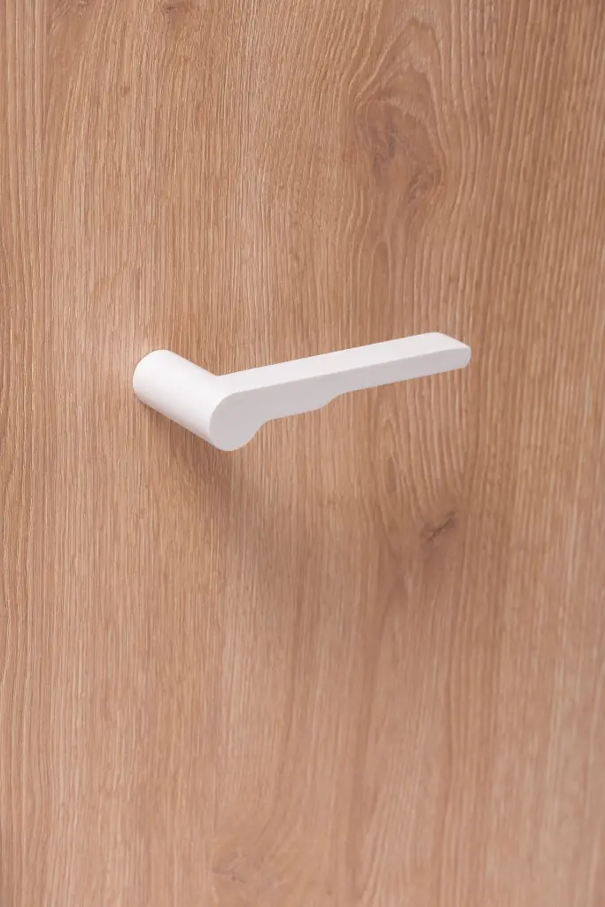 Maniglia Nuda mod. Wind Bianco Monviso.webp