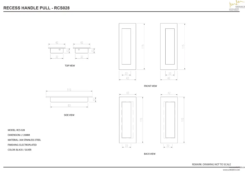 Reccess Door Pull Spec-RCS028.webp