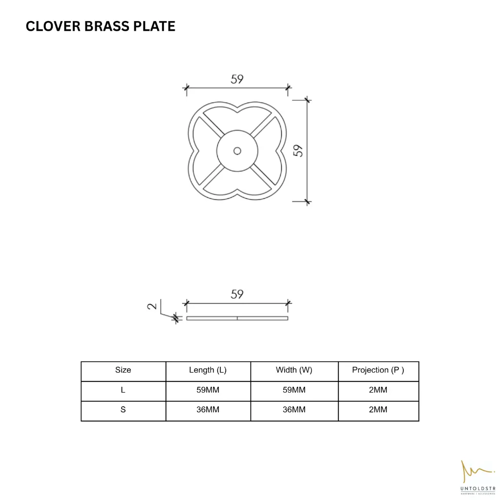 Clover Brass Plate.webp