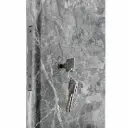 AK HIDDEN DOOR CYLINDER LOCK WITH THUMBTURN - G03 / MATTE GOLD