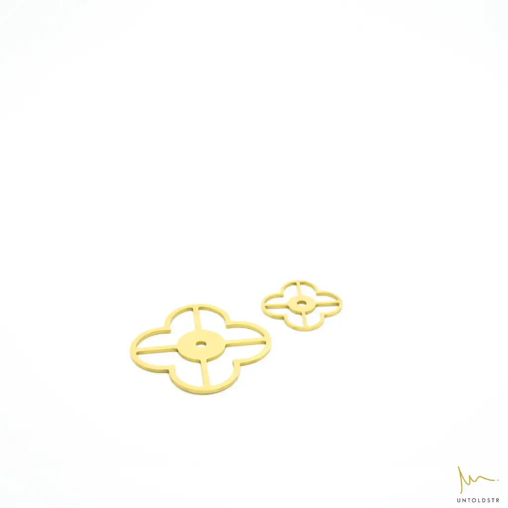 CLOVER BRASS PLATE