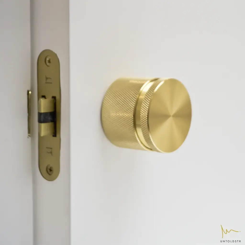 UTS-200 DOOR LOCK SET - KNURLED TEXTURE