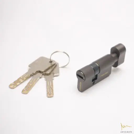 AK HIDDEN DOOR CYLINDER LOCK WITH THUMBTURN - GM07