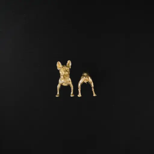 [99MY 黄铜 狗尾] DOGGY - FRONT