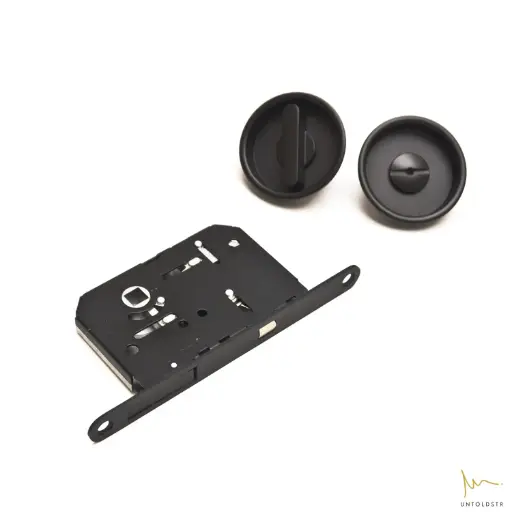 SDP002 SLIDING DOOR RECESS PULL WITH COINLOCK - ROUND
