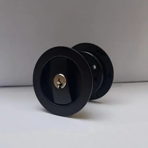 SLIDING DOOR LOCK - ROUND
