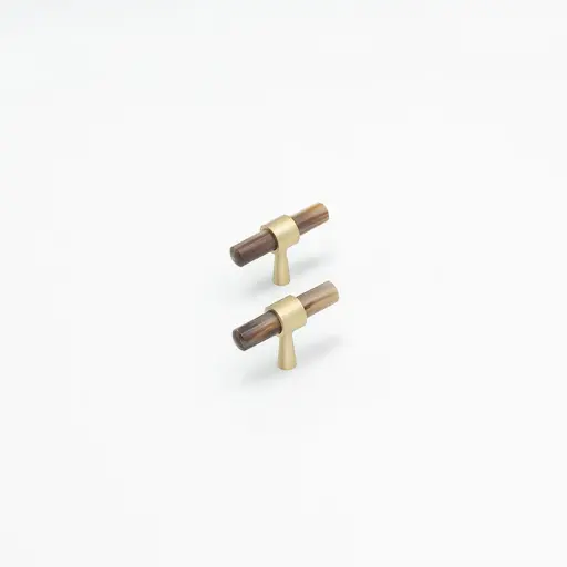 [14JJ 白牛角] TIGER EYE - T KNOB